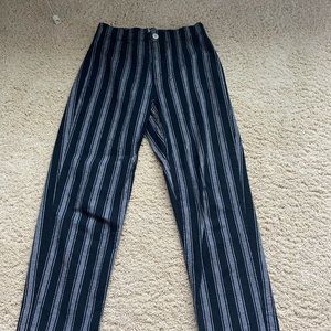 Brandy Melville black and white pants